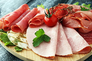 Sliced meat