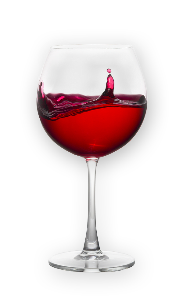 Wine glass symbolising our ingredients