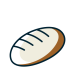 Applications icon_Baked Goods baked goods applications icon tan