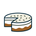 Applications icon_Desserts desserts applications tan