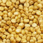 White quinoa close up